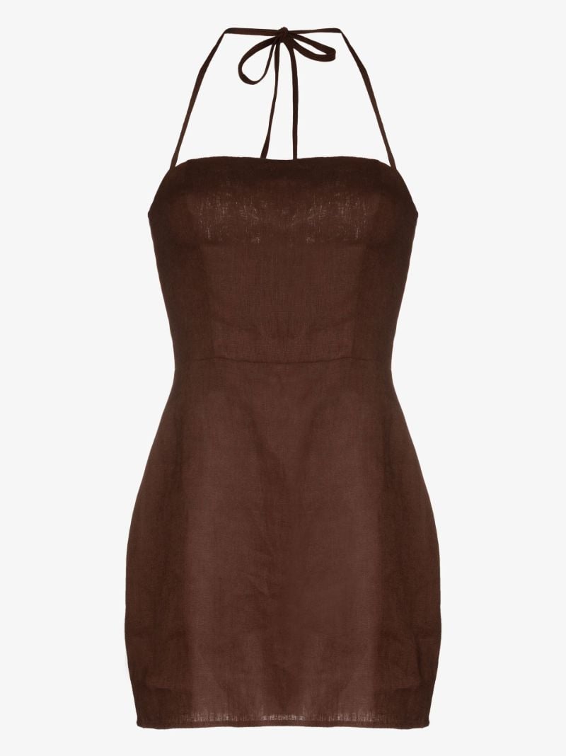 Linda Linen Mini Dress