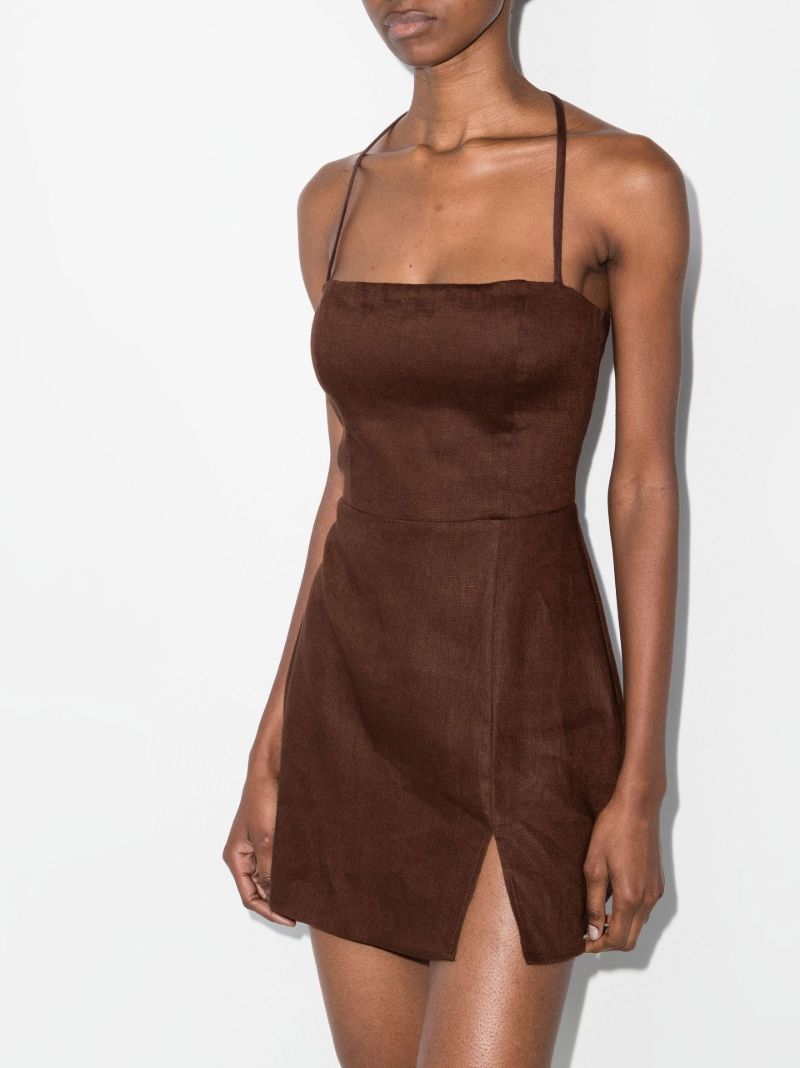 Linda Linen Mini Dress