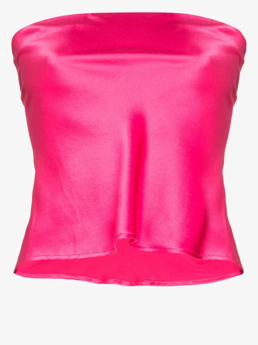 Spritz Strapless Silk Top