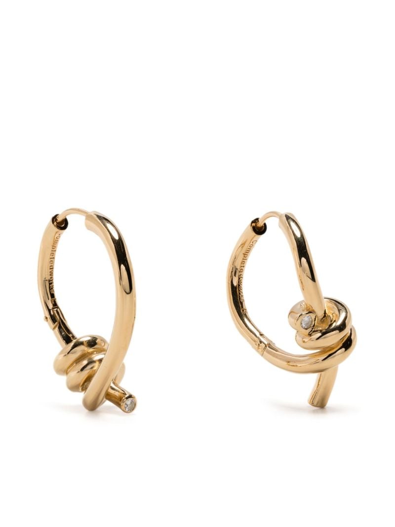 Gold Vermeil the Freedom to Imagine Ii Hoop Earrings