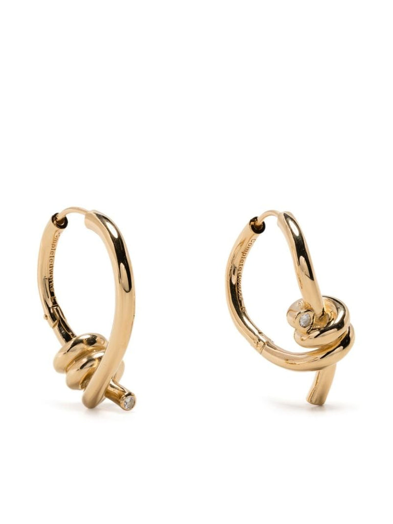 Gold Vermeil the Freedom to Imagine Ii Hoop Earrings