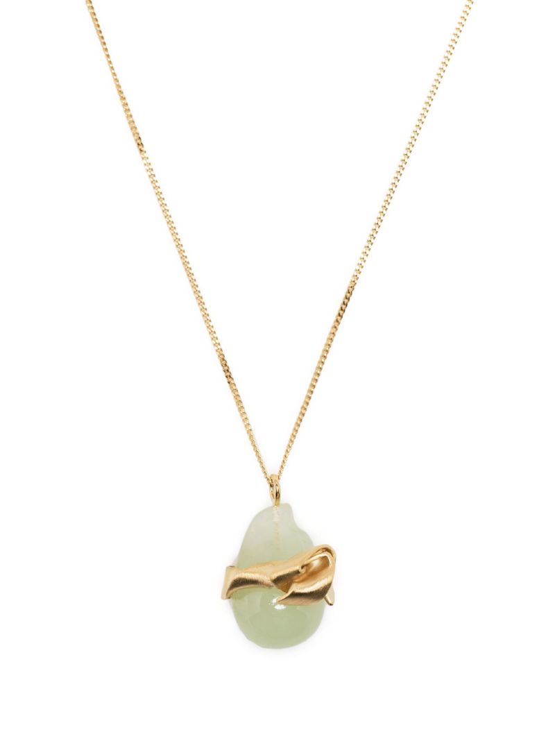 Gold Vermeil Frozen Gesture Necklace