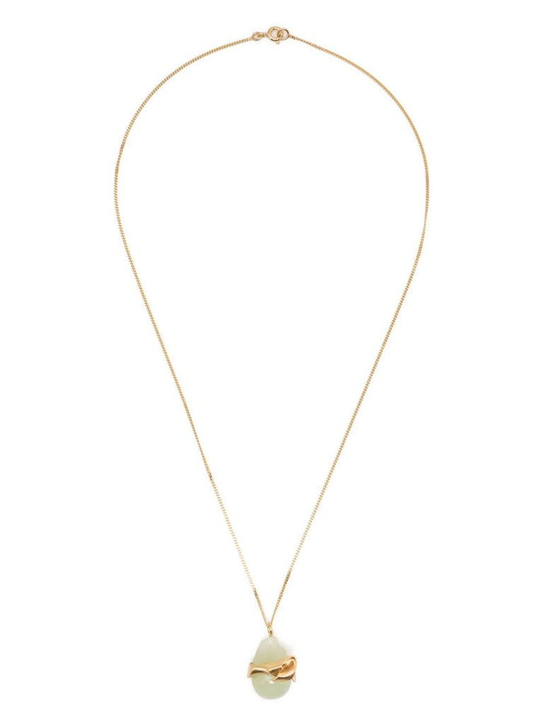 Gold Vermeil Frozen Gesture Necklace