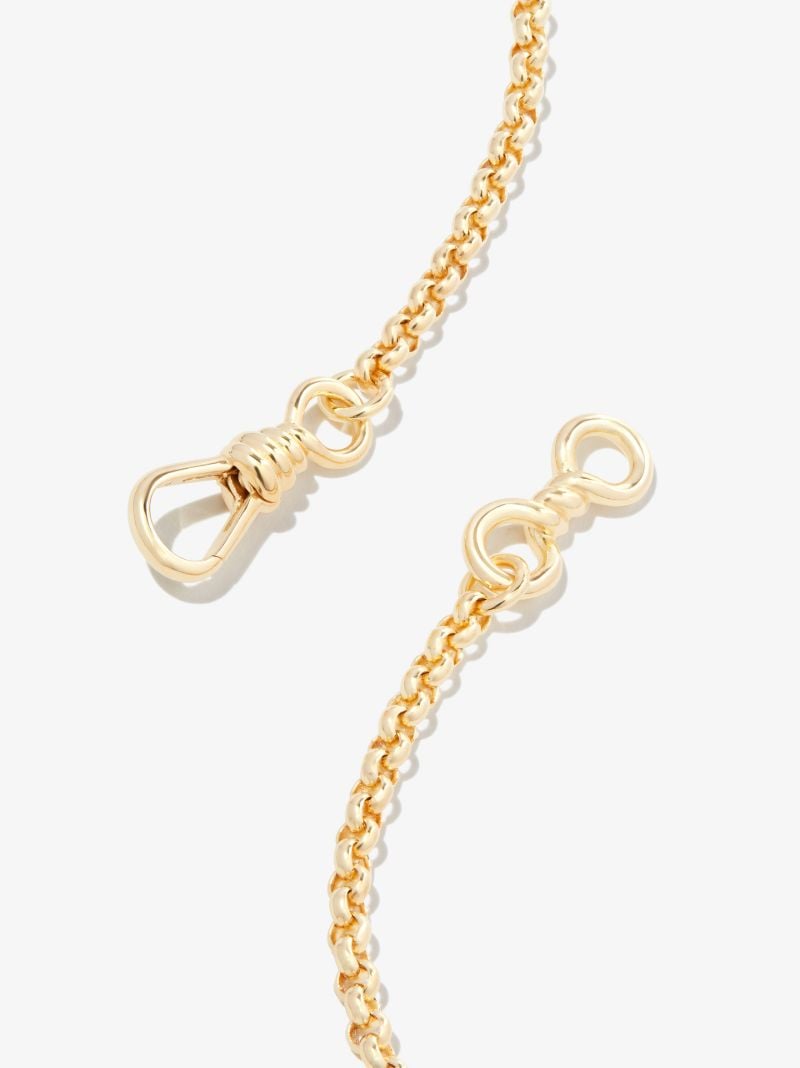 Gold Vermeil Locked Chain Necklace