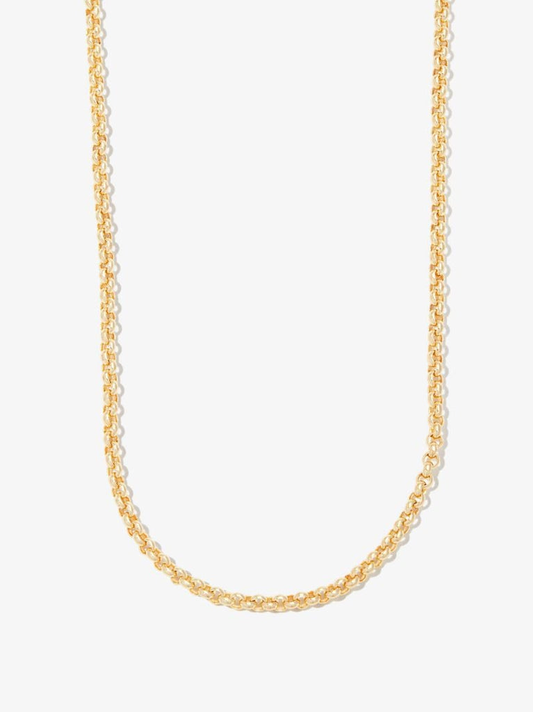 Gold Vermeil Locked Chain Necklace