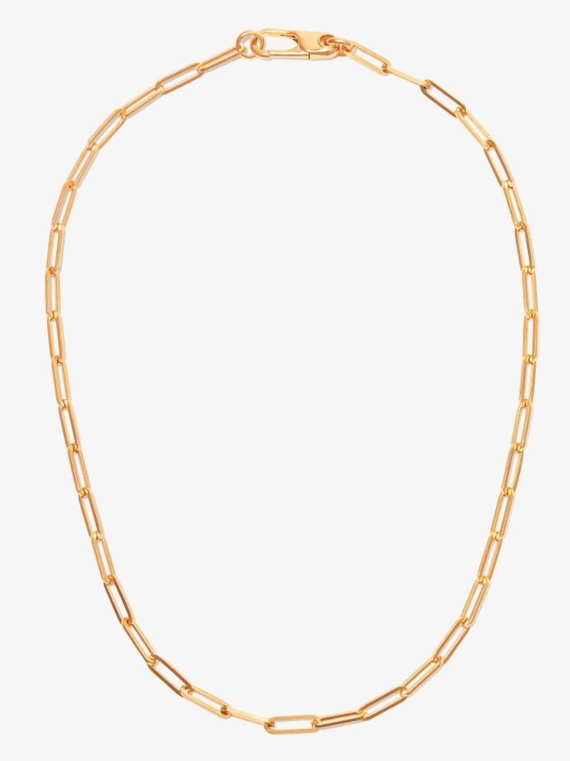 Gold Vermeil Love Link Necklace