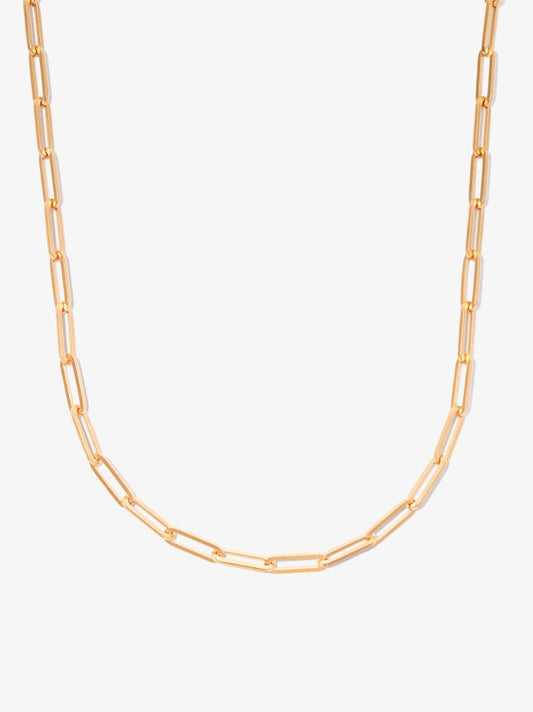 Gold Vermeil Love Link Necklace