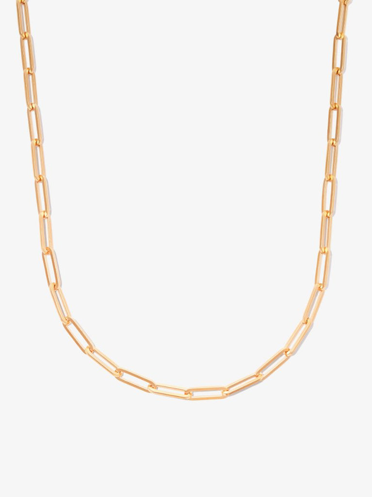 Gold Vermeil Love Link Necklace
