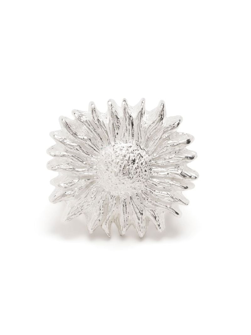 Silver Plants Move in Slow Motion Ring