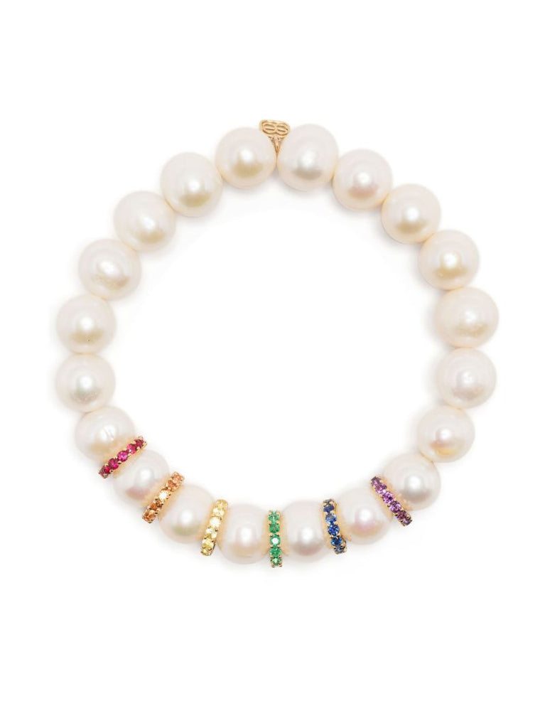 14k Yellow Gold Pearl Bracelet