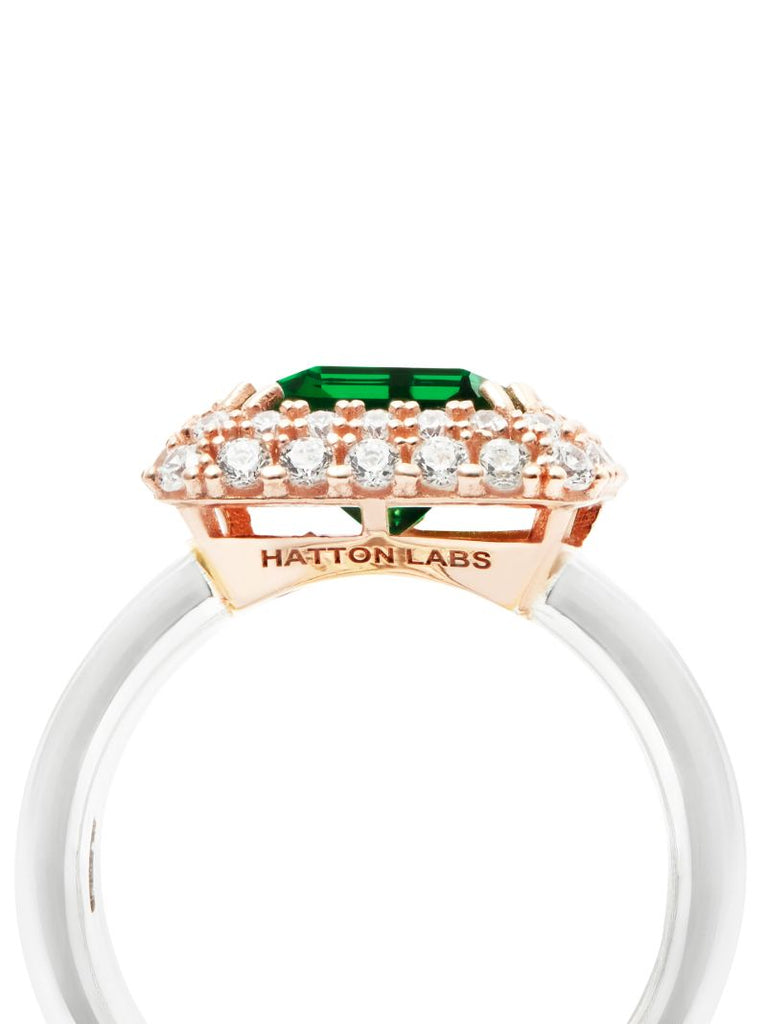 Sterling Silver Halo Ring