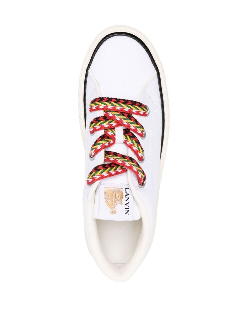 White Curbies Low-top Sneakers