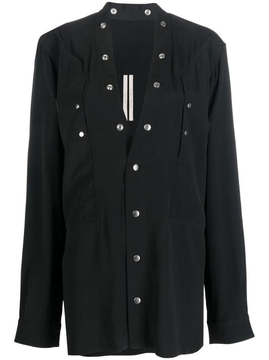 Black Larry Studded Shirt