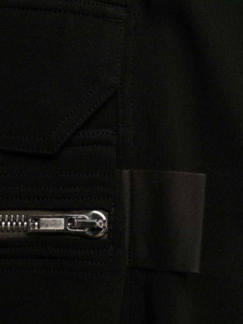 Black Mastodon Cotton Track Pants