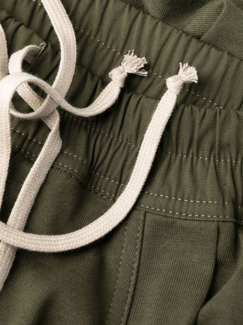 Green Mastodon Cotton Track Pants