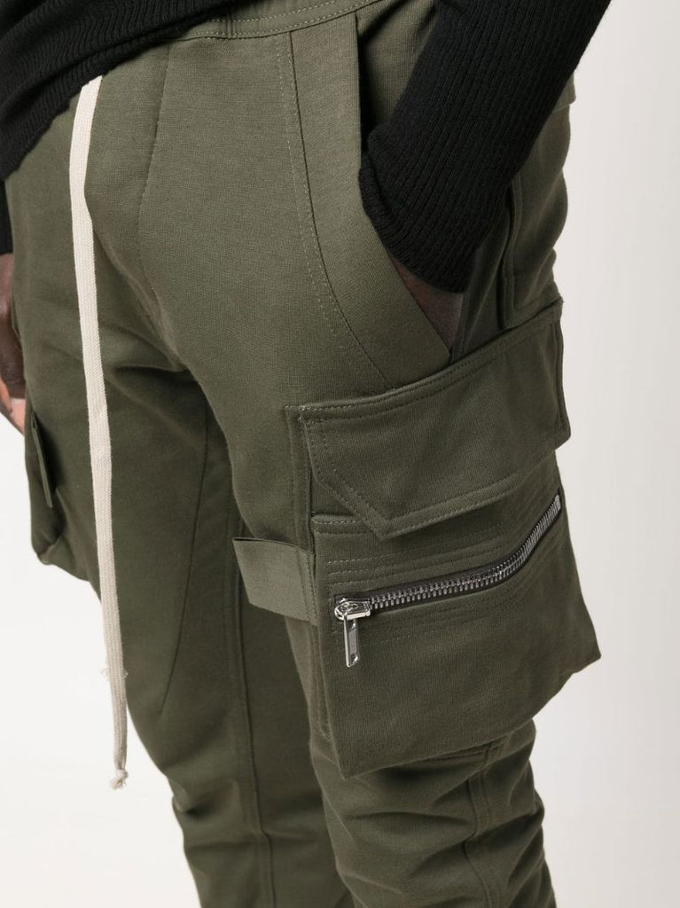 Green Mastodon Cotton Track Pants