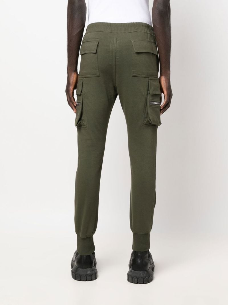 Green Mastodon Cotton Track Pants