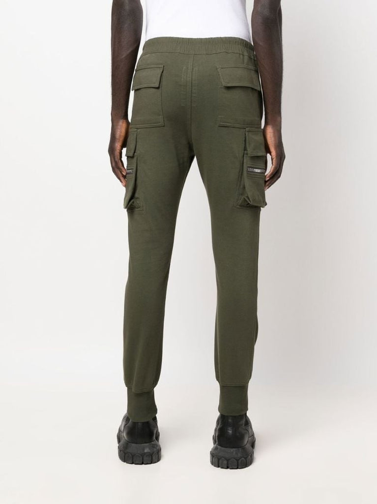 Green Mastodon Cotton Track Pants