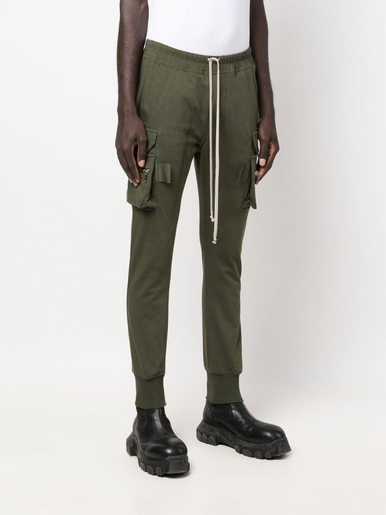 Green Mastodon Cotton Track Pants