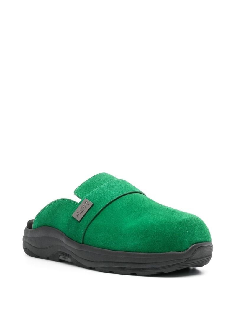 X Tom Wood Green MakÃ_x0083_Â¶ Suede Clogs