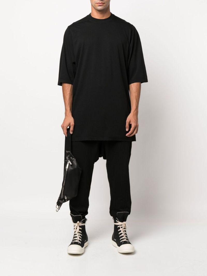 Black Jumbo Cotton T-shirt