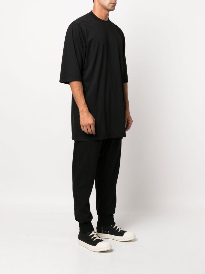 Black Jumbo Cotton T-shirt