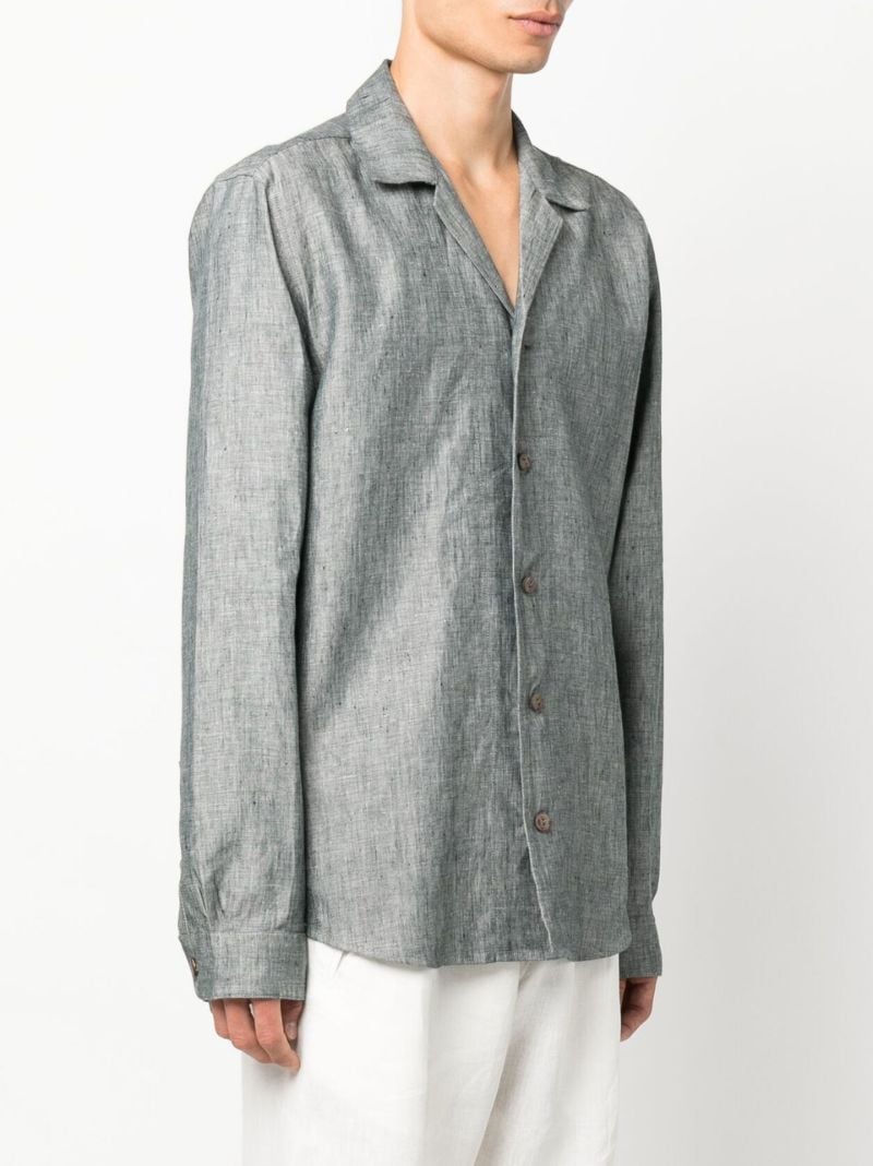 Grey Paloma Linen Shirt