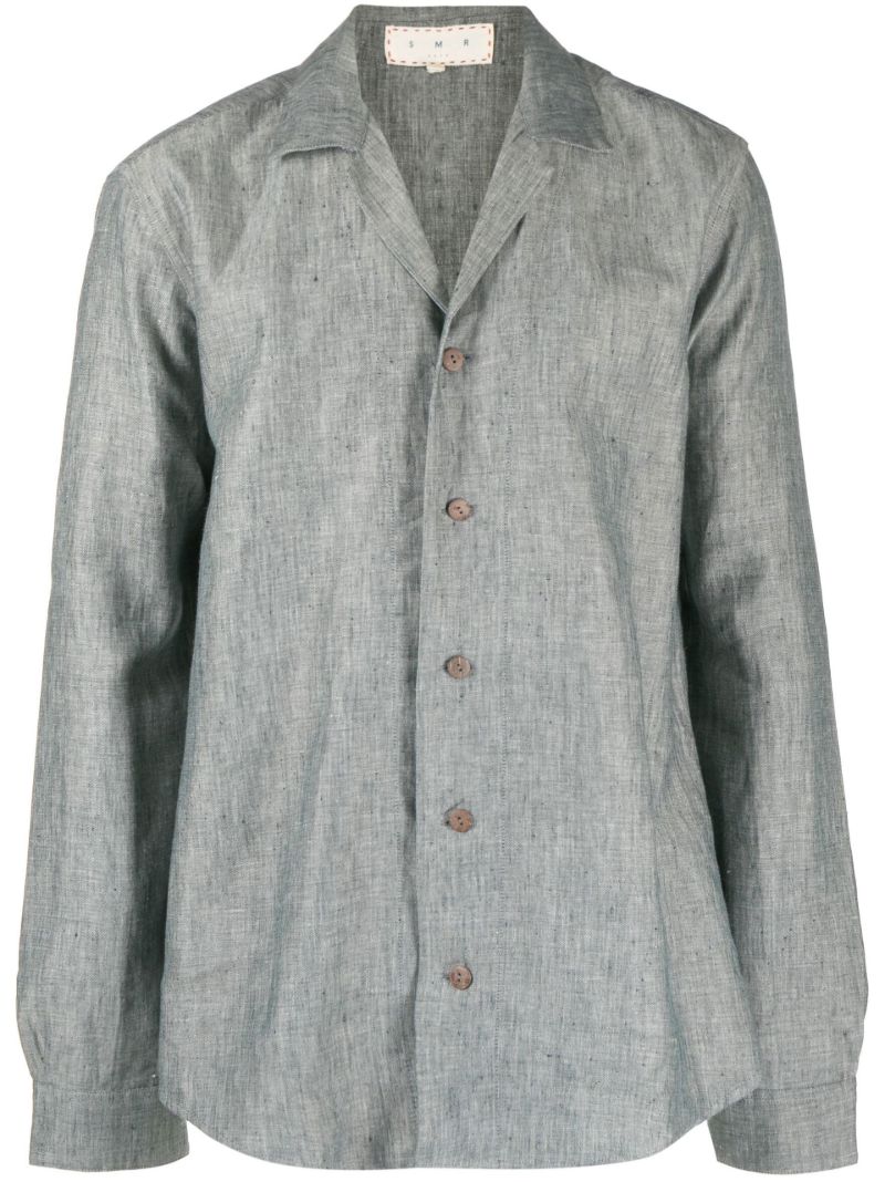 Grey Paloma Linen Shirt