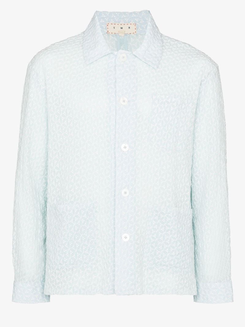 Blue Wittering Shirt Jacket