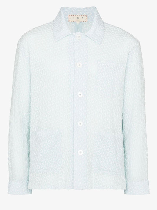 Blue Wittering Shirt Jacket