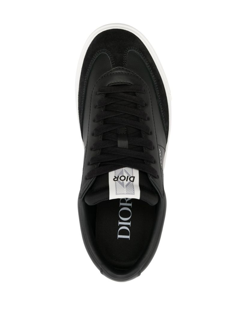 Black B101 Leather Sneakers