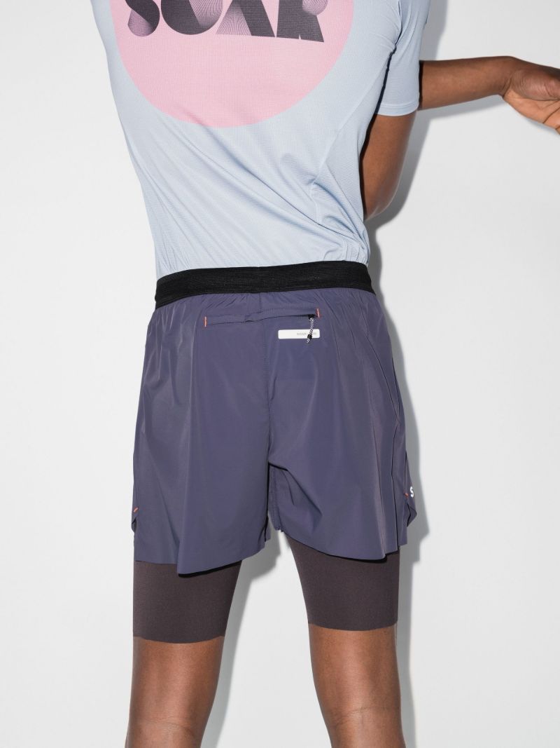 Purple Dual Run 3.0 Shorts