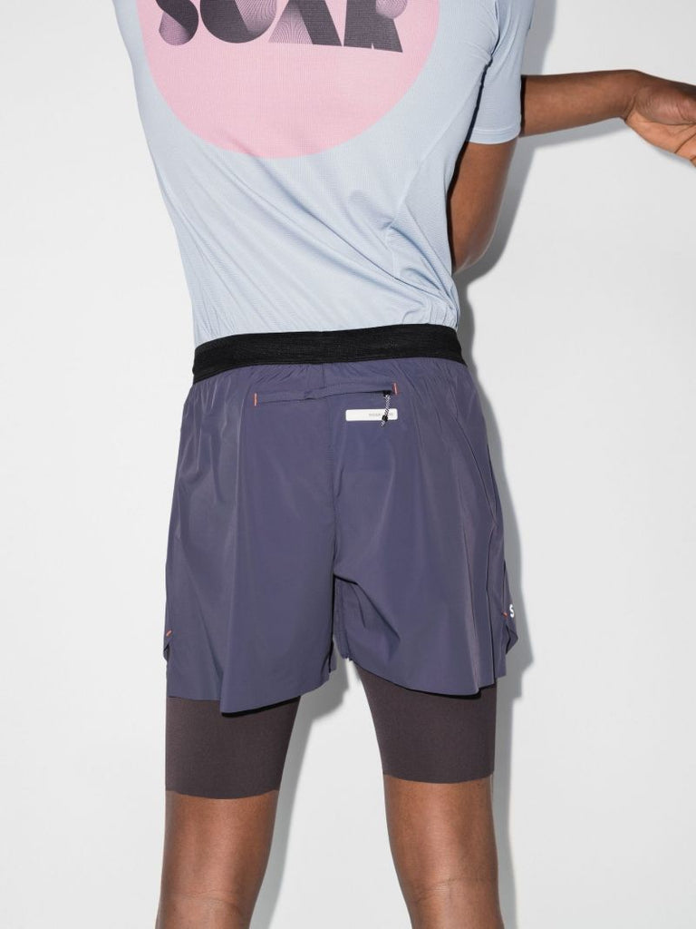 Purple Dual Run 3.0 Shorts