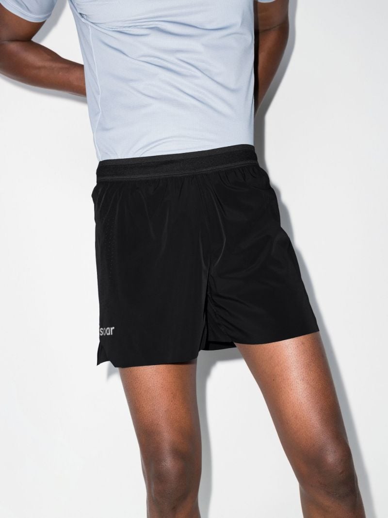 Black Run Running Shorts