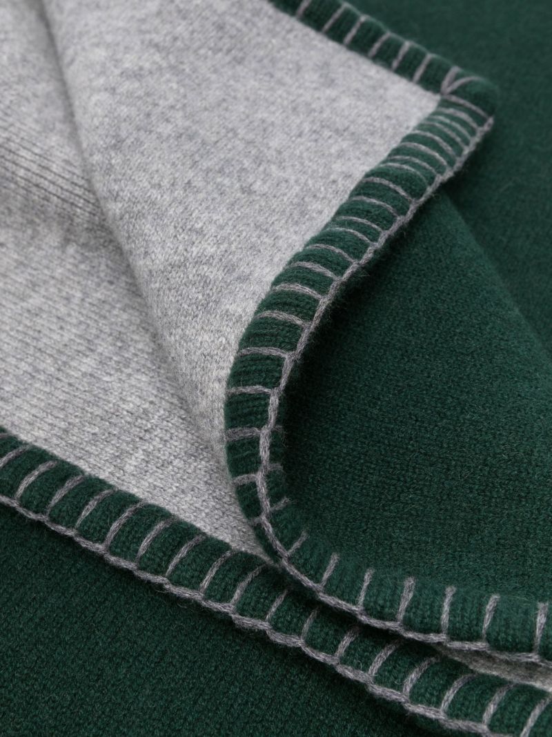 Green Stockholm Cashmere Blanket