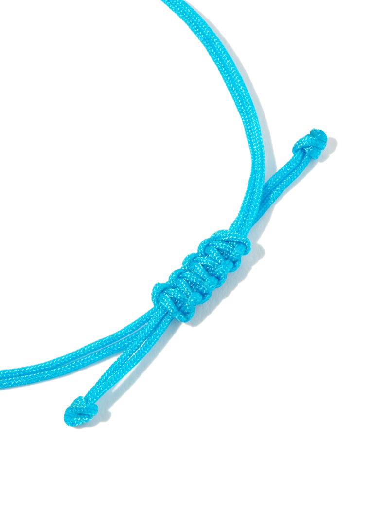 9k Yellow Gold Fil La Plage Cord Bracelet