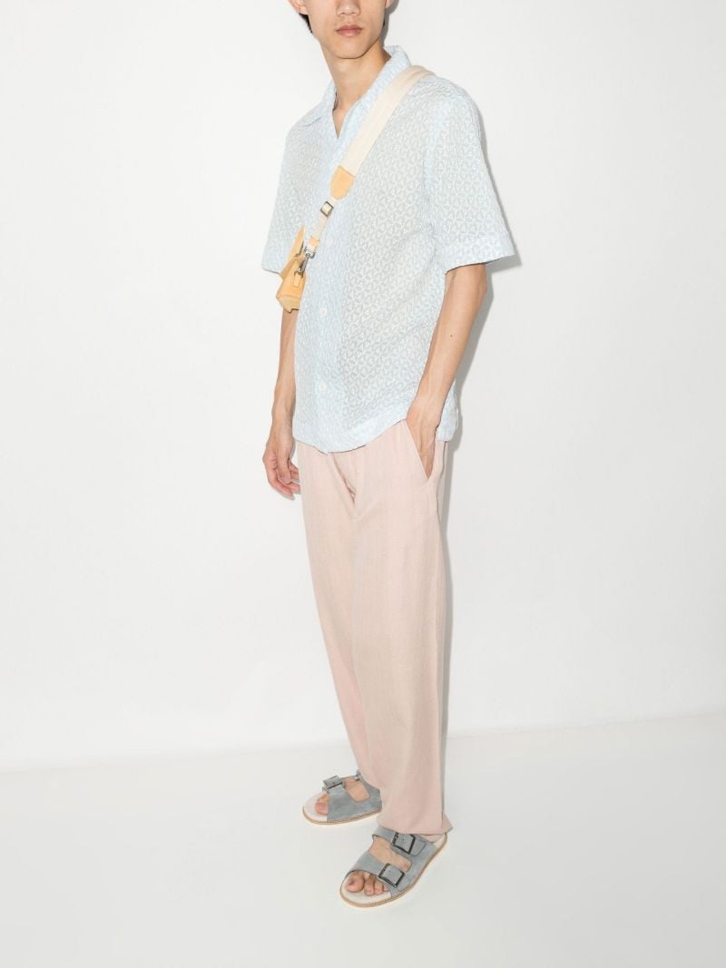 Blue Bakhoven Short Sleeve Shirt