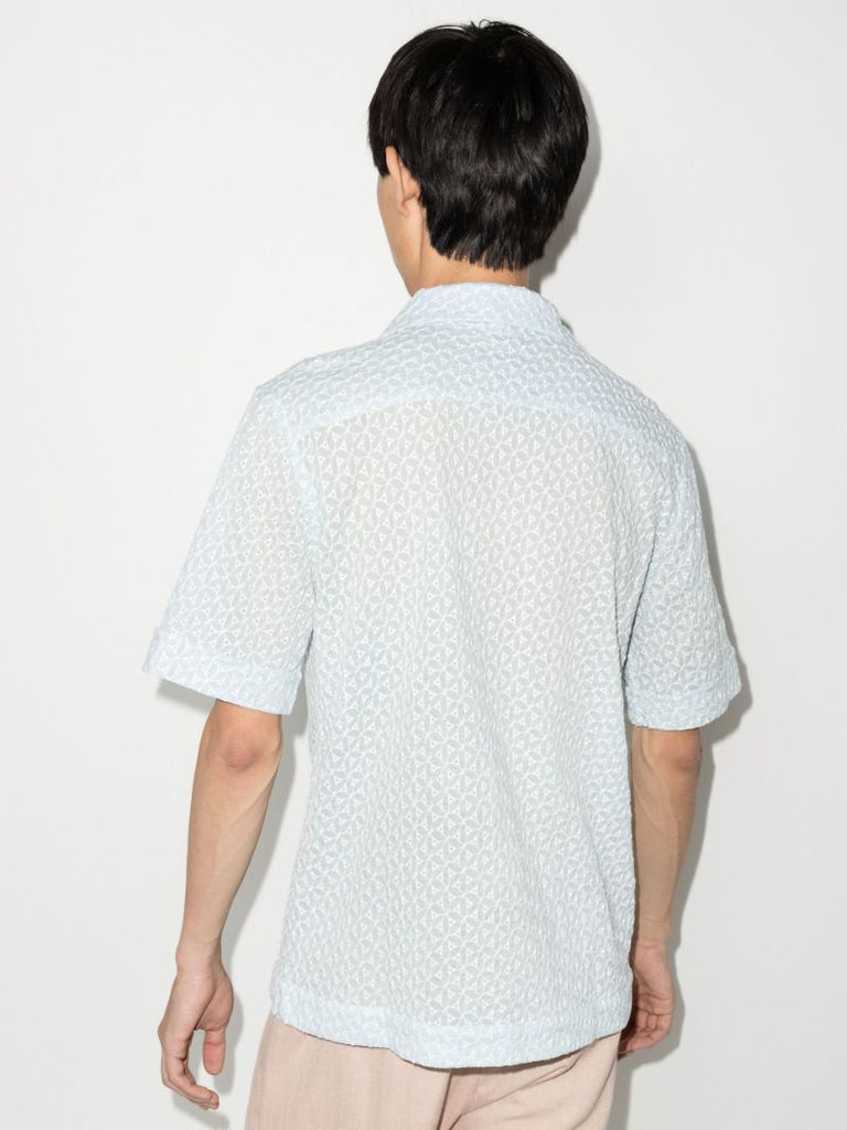 Blue Bakhoven Short Sleeve Shirt