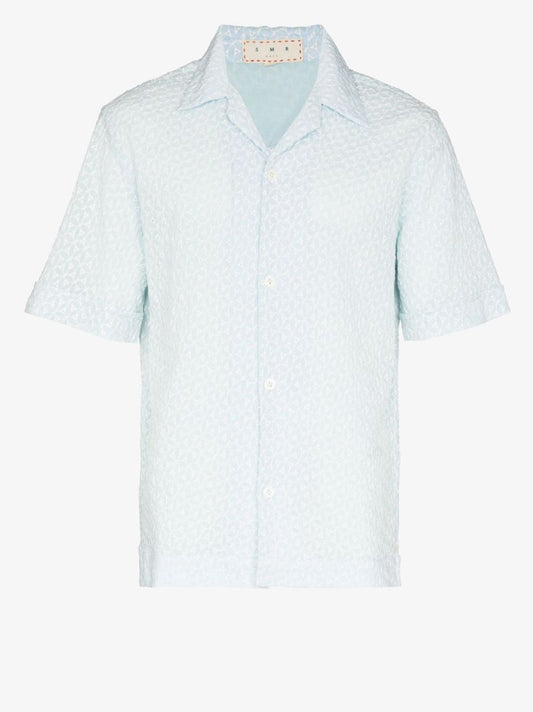Blue Bakhoven Short Sleeve Shirt