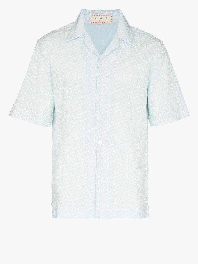 Blue Bakhoven Short Sleeve Shirt