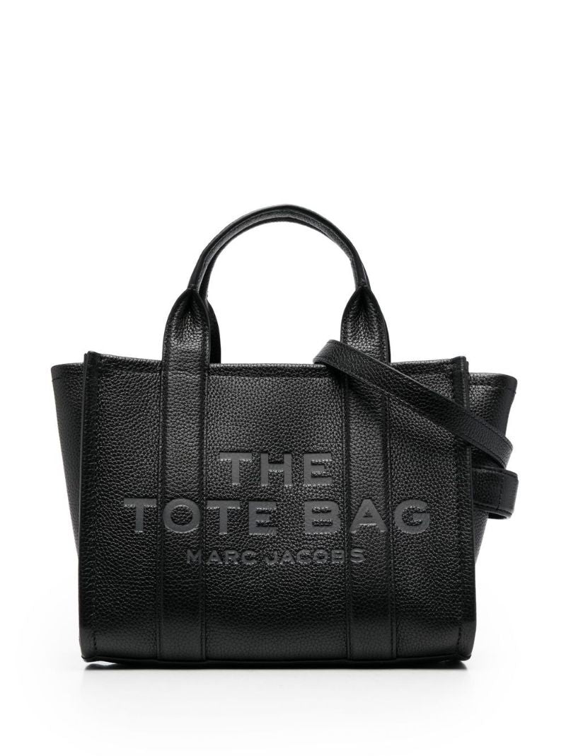 Black the Leather Mini Tote Bag