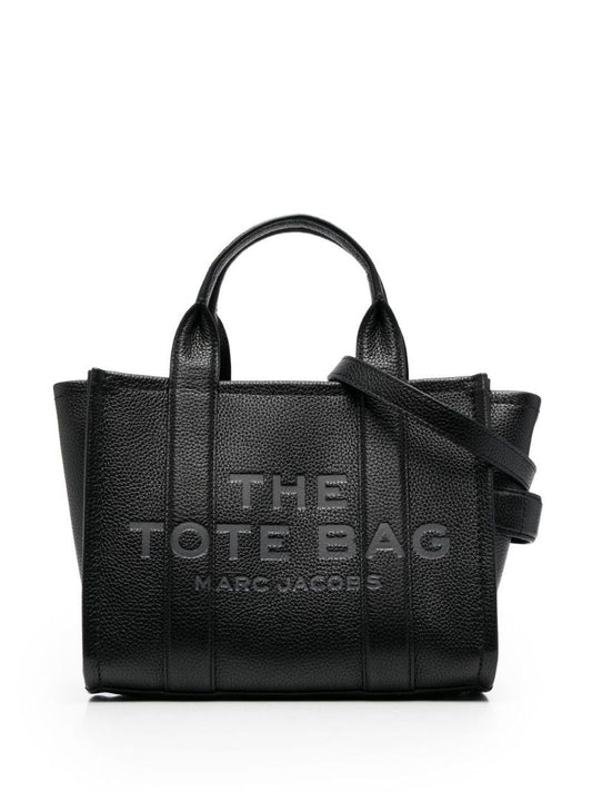 Black the Leather Mini Tote Bag