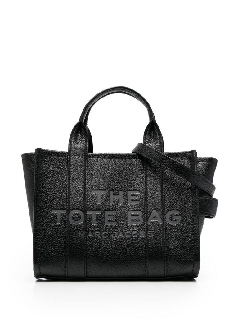 Black the Leather Mini Tote Bag