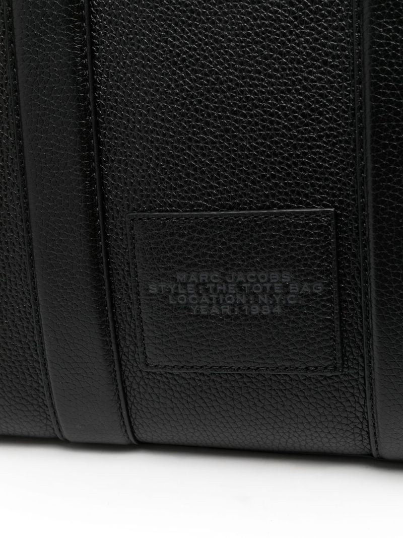 Black the Leather Mini Tote Bag