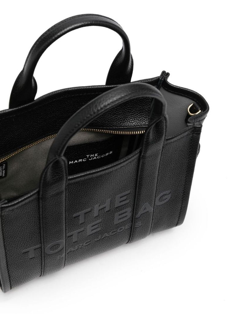 Black the Leather Mini Tote Bag