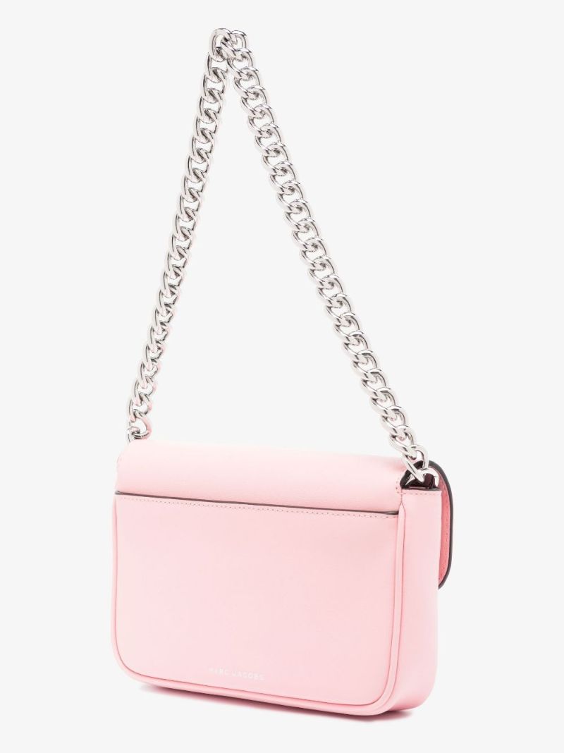 Pink the J Marc Leather Shoulder Bag