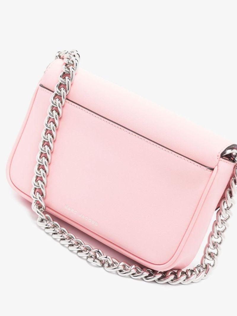 Pink the J Marc Leather Shoulder Bag
