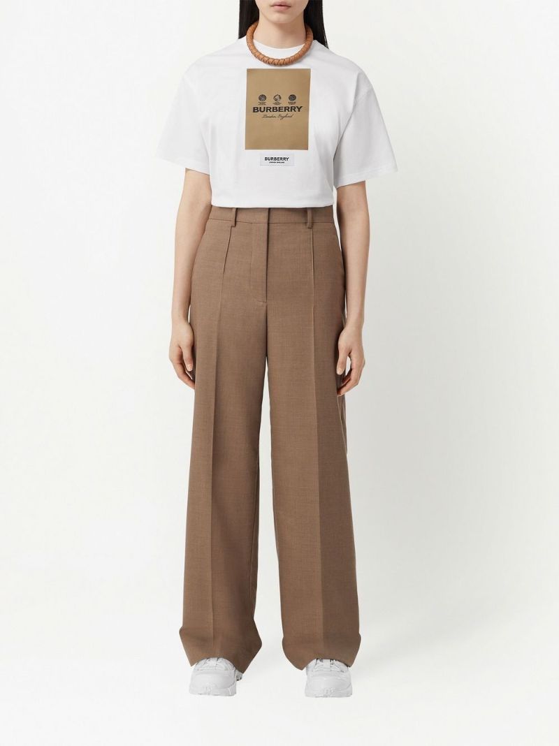White Label Print Cotton T-shirt