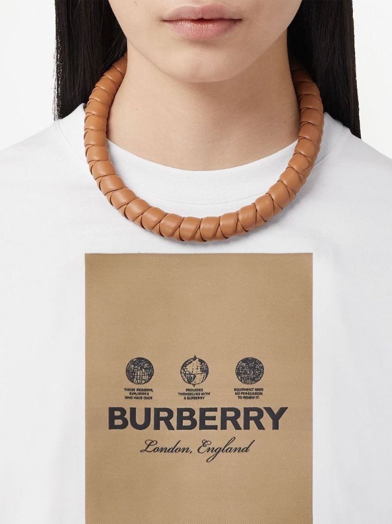 White Label Print Cotton T-shirt