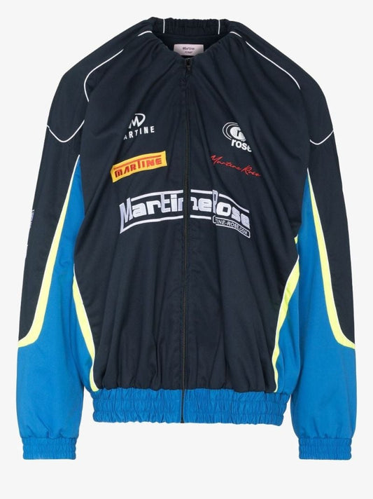 Blue Unisex Lightweight Racing Jacket